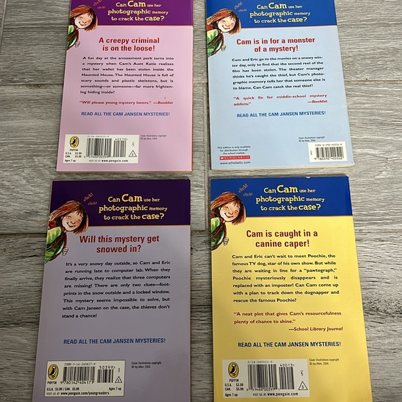 Kids Cam Jansen Chapter Book Bundle - Picture 2 of 2